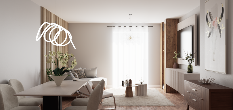 Ricardo Castro salón-comedor