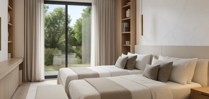 Habitación viviendas adosadas Torrent MS2 Arquitectura